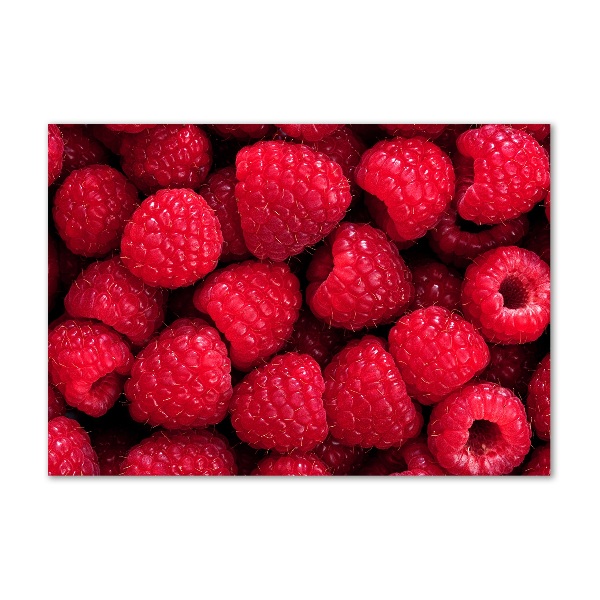 Bild auf Acrylglas Himbeeren