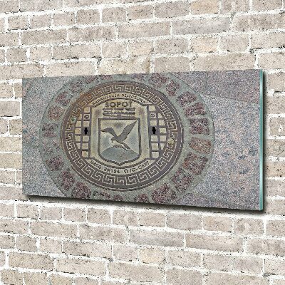 Acrylbild Fotodruck Sopot-Brunnen