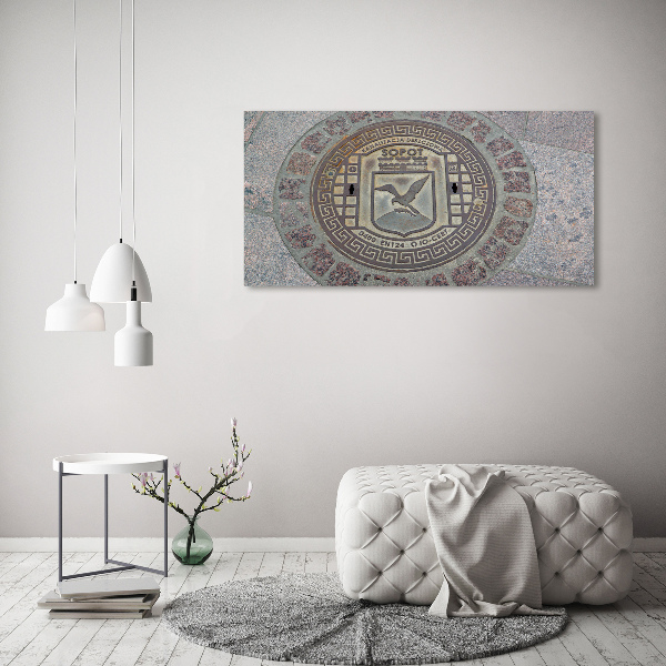 Acrylbild Fotodruck Sopot-Brunnen