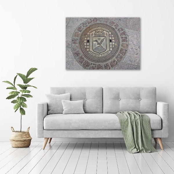 Acrylbild Fotodruck Sopot-Brunnen