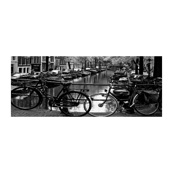 Acrylglas-Druck Amsterdam Bikes