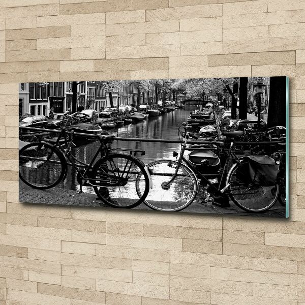 Acrylglas-Druck Amsterdam Bikes