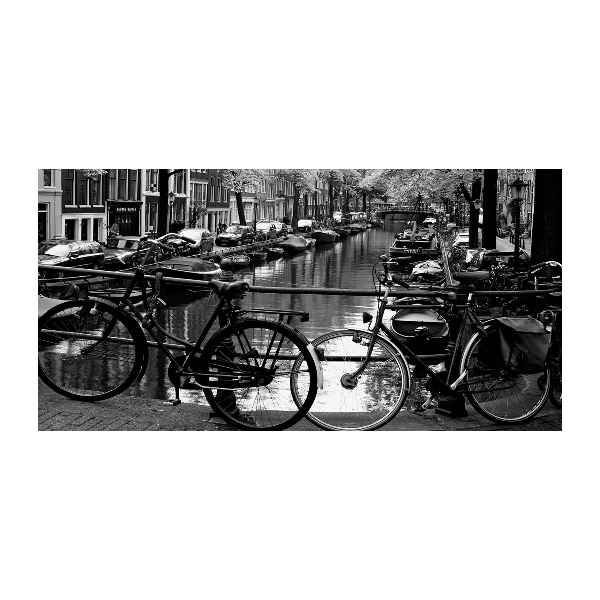 Acrylglas-Druck Amsterdam Bikes
