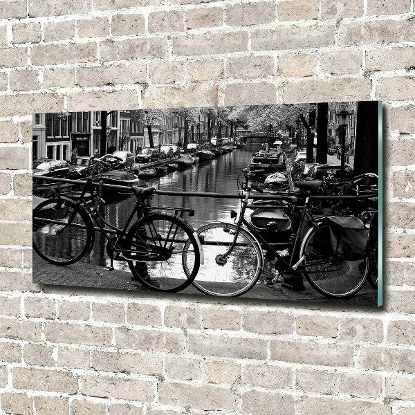 Acrylglas-Druck Amsterdam Bikes