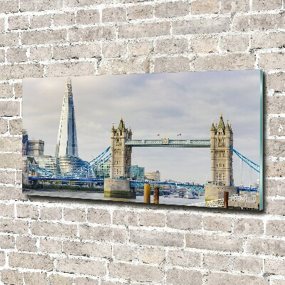 Acrylbild Fotodruck Themse London