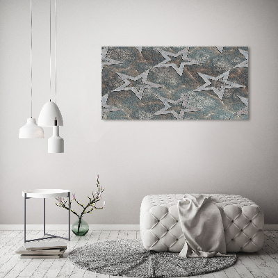 Acrylglas-Druck Steinsterne