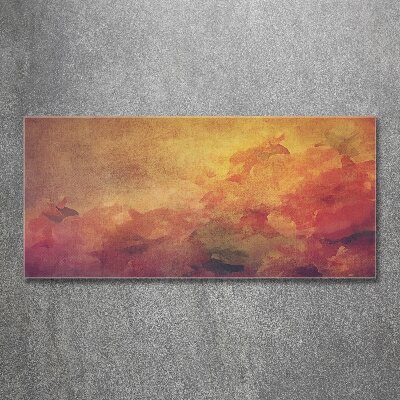 Acrylbild Fotodruck Blumen