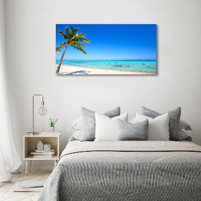 Bild auf Acrylglas Tropischer Strand