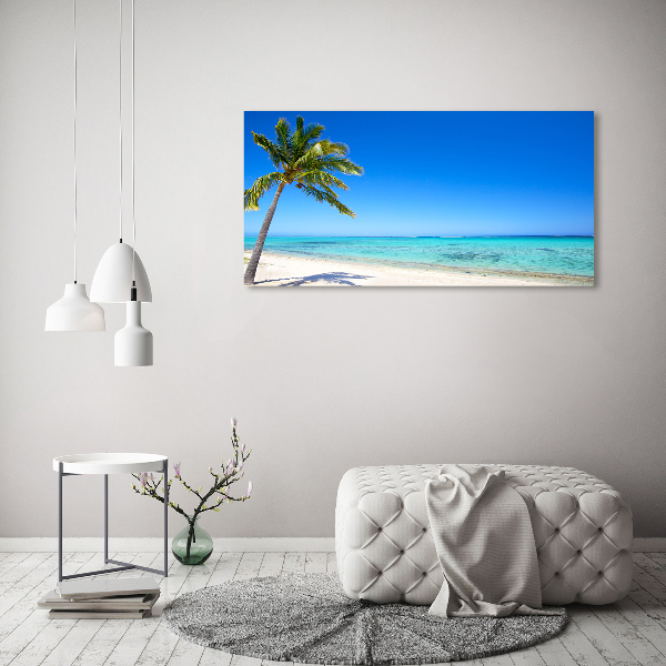Bild auf Acrylglas Tropischer Strand