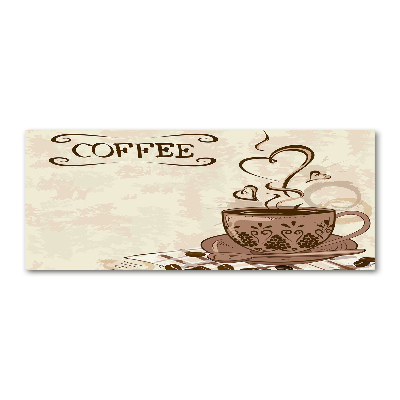 Foto auf Acryl Aromatischer Kaffee