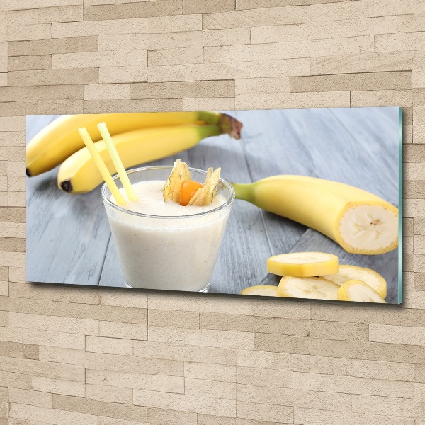 Bild auf Acrylglas Bananencocktail