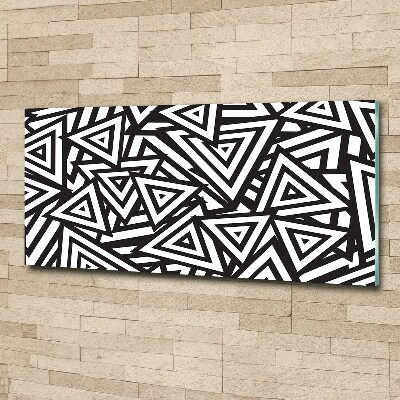 Bild auf Acrylglas Dreieckshintergrund