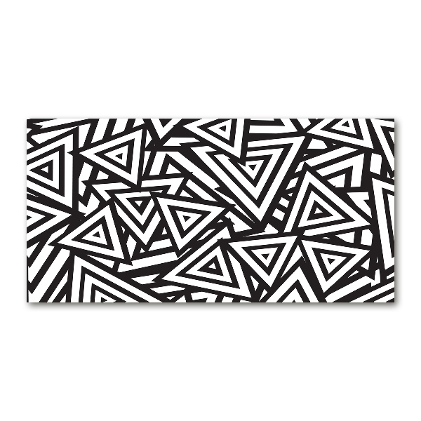 Bild auf Acrylglas Dreieckshintergrund