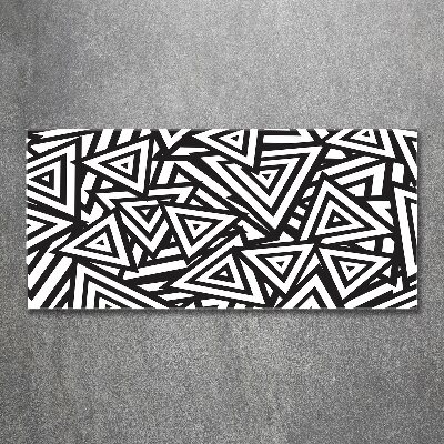 Bild auf Acrylglas Dreieckshintergrund