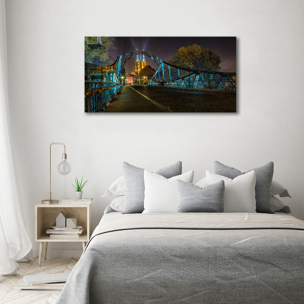 Bild auf Acrylglas Liebesbrücke