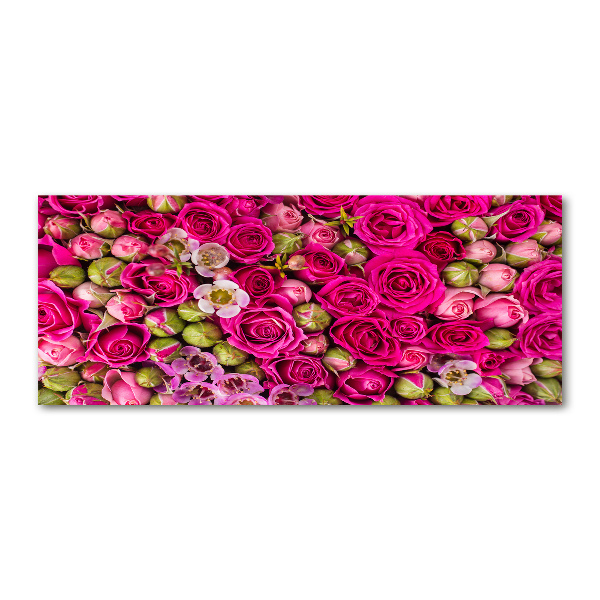 Acrylbild Fotodruck Rosen