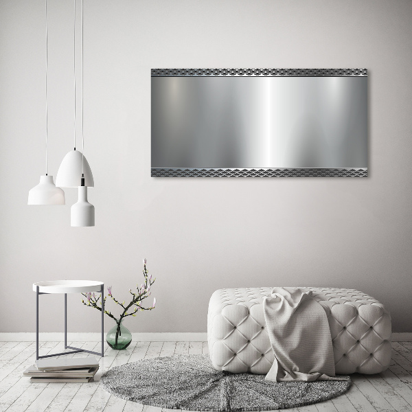 Foto auf Acryl Metallischer Hintergrund