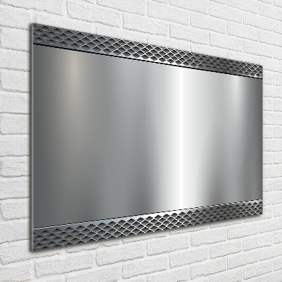 Foto auf Acryl Metallischer Hintergrund