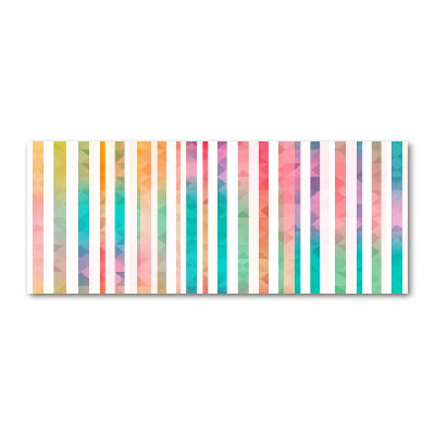 Bild auf Acrylglas Regenbogenstreifen