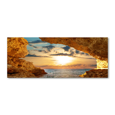 Bild auf Acrylglas Grotte am Meer