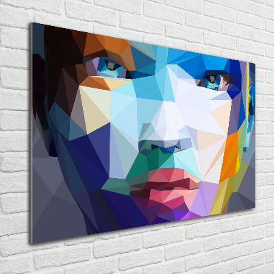 Foto auf Acryl Abstrakte Frau