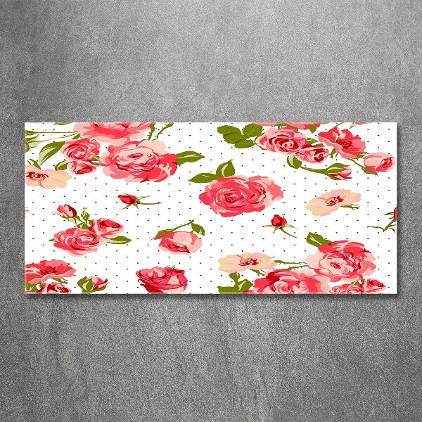Bild auf Acrylglas Rosen