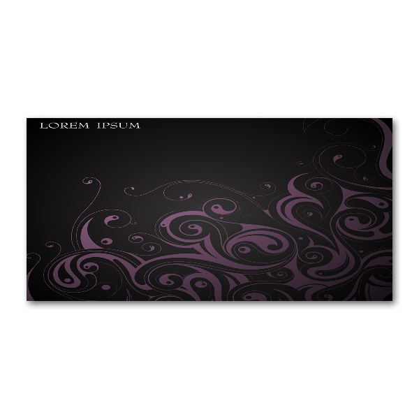 Acrylglas-Druck Ornamente