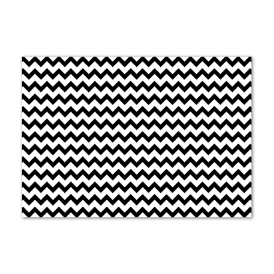 Foto auf Acryl Zickzacklinien