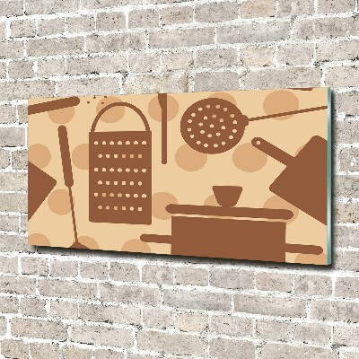 Foto auf Acryl Küchenutensilien