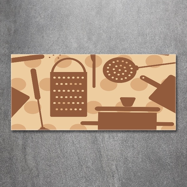 Foto auf Acryl Küchenutensilien