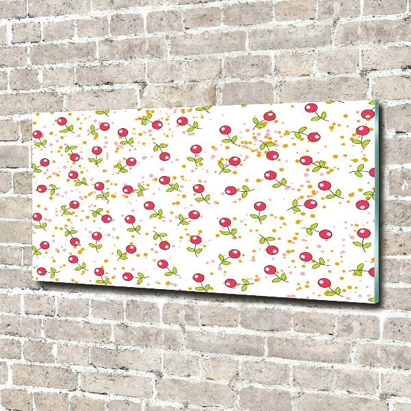 Bild auf Acrylglas Kirschen