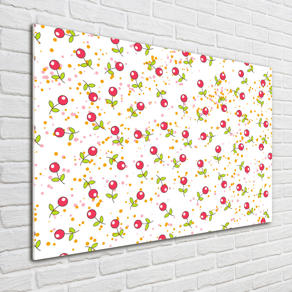 Bild auf Acrylglas Kirschen