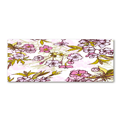 Acrylbild Fotodruck Kirschblüten