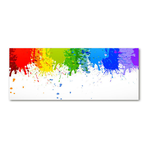 Acrylglas-Druck Regenbogenflecken