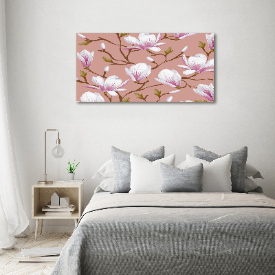 Acrylglas-Druck Magnolie
