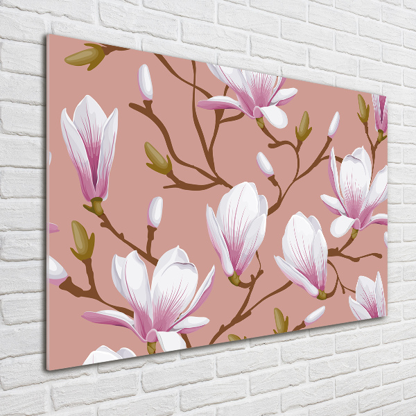 Acrylglas-Druck Magnolie