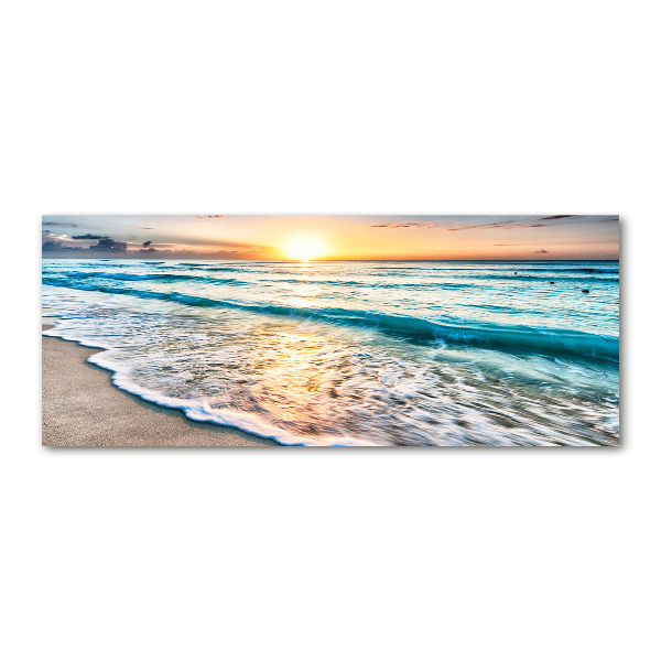 Acrylglas-Druck Sunset Beach