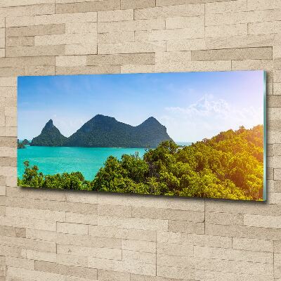 Bild auf Acrylglas Panorama Thailand