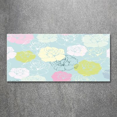 Bild auf Acrylglas Rosen