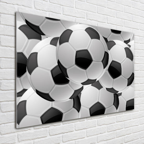 Bild auf Acrylglas Fußball