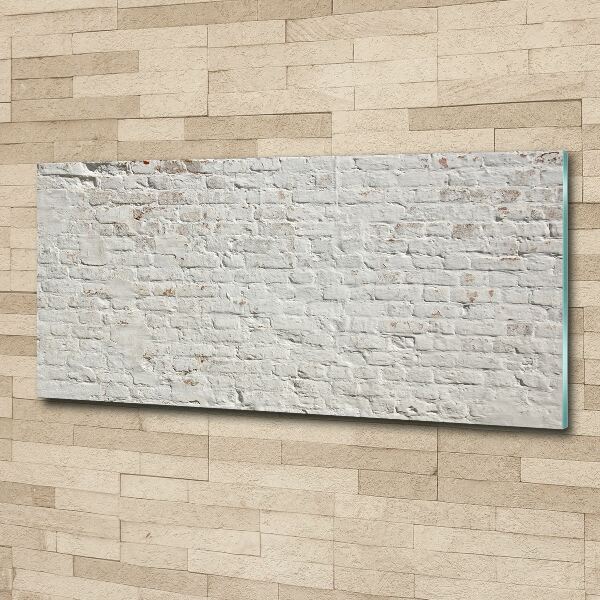 Foto auf Acryl Ziegelmauer