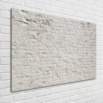 Foto auf Acryl Ziegelmauer