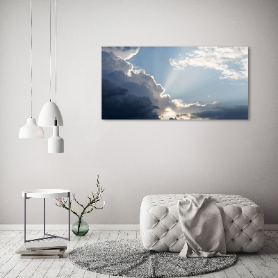 Acrylbild Fotodruck Wolken am Himmel