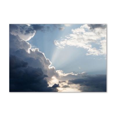 Acrylbild Fotodruck Wolken am Himmel