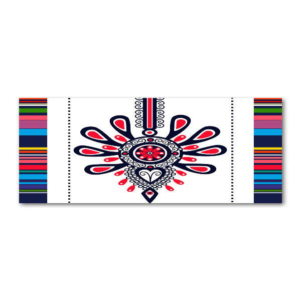 Foto auf Acryl Polnisches Volksmuster