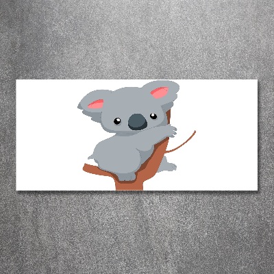 Foto auf Acryl Koala auf einem Baum
