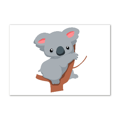 Foto auf Acryl Koala auf einem Baum
