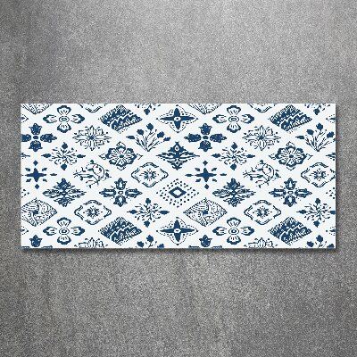 Acrylglas-Druck Blumenmuster