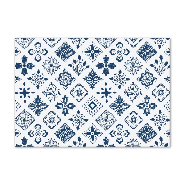 Acrylglas-Druck Blumenmuster