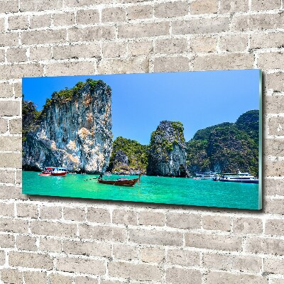 Acrylglas-Druck Boote Thailand